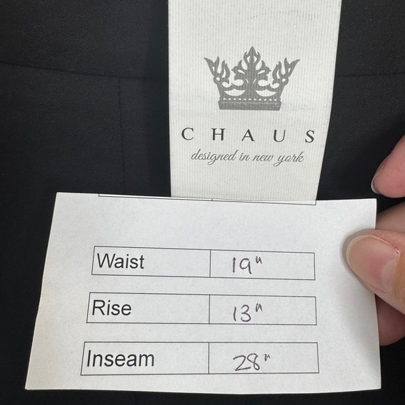 Chaus New York Dress Pants Black - Picture 8 of 8